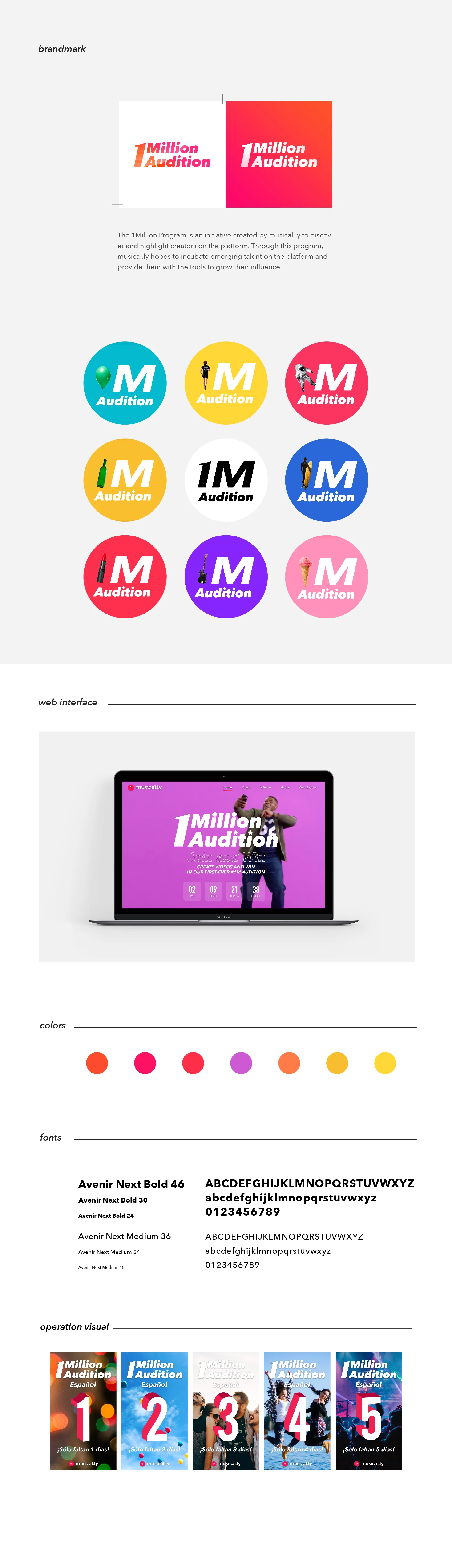 Visual System for the Global Campaign